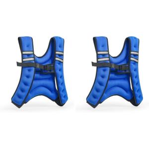 Tone Fitness HHWV-TN012 Weighted Vest,(Blue)