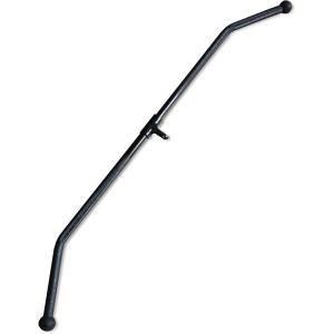CAP Cable Machine Attachments – LAT Bars, Triceps Bars, Handles & Ropes – Multiple Styles & Sizes(Black – LAT Pull Machine Bar with Revolving Hanger  48”)