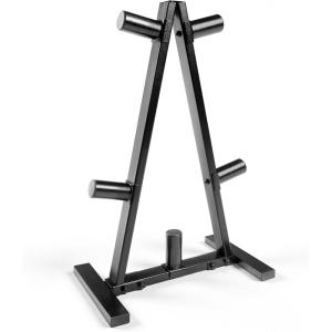 CAP A-Frame Olympic Plate Rack – Heavy-Duty 2-Inch Weight Plate Tree and Storage – 5 and 7 post options(5 Posts)