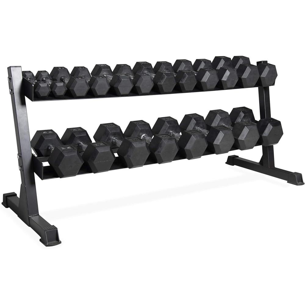 image:imageCAP Barbell Dumbbell Set with Rack  Multiple Options 280 lb 550 lb amp 1200 lb550 lb Set